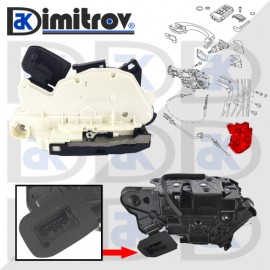 Брава предна дясна врата VW Beetle Golf Jetta Passat Polo Sharan